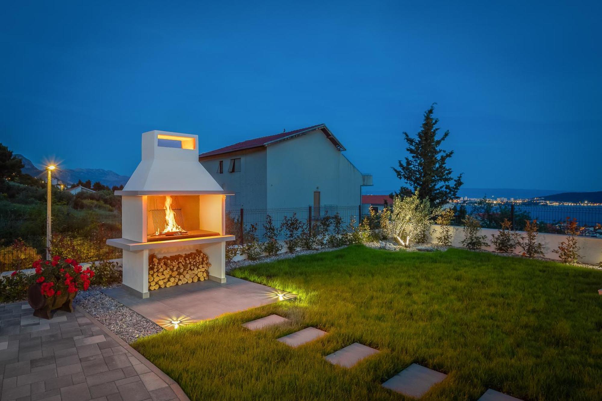 Villa Paradiso Adriatico Kastela Bagian luar foto