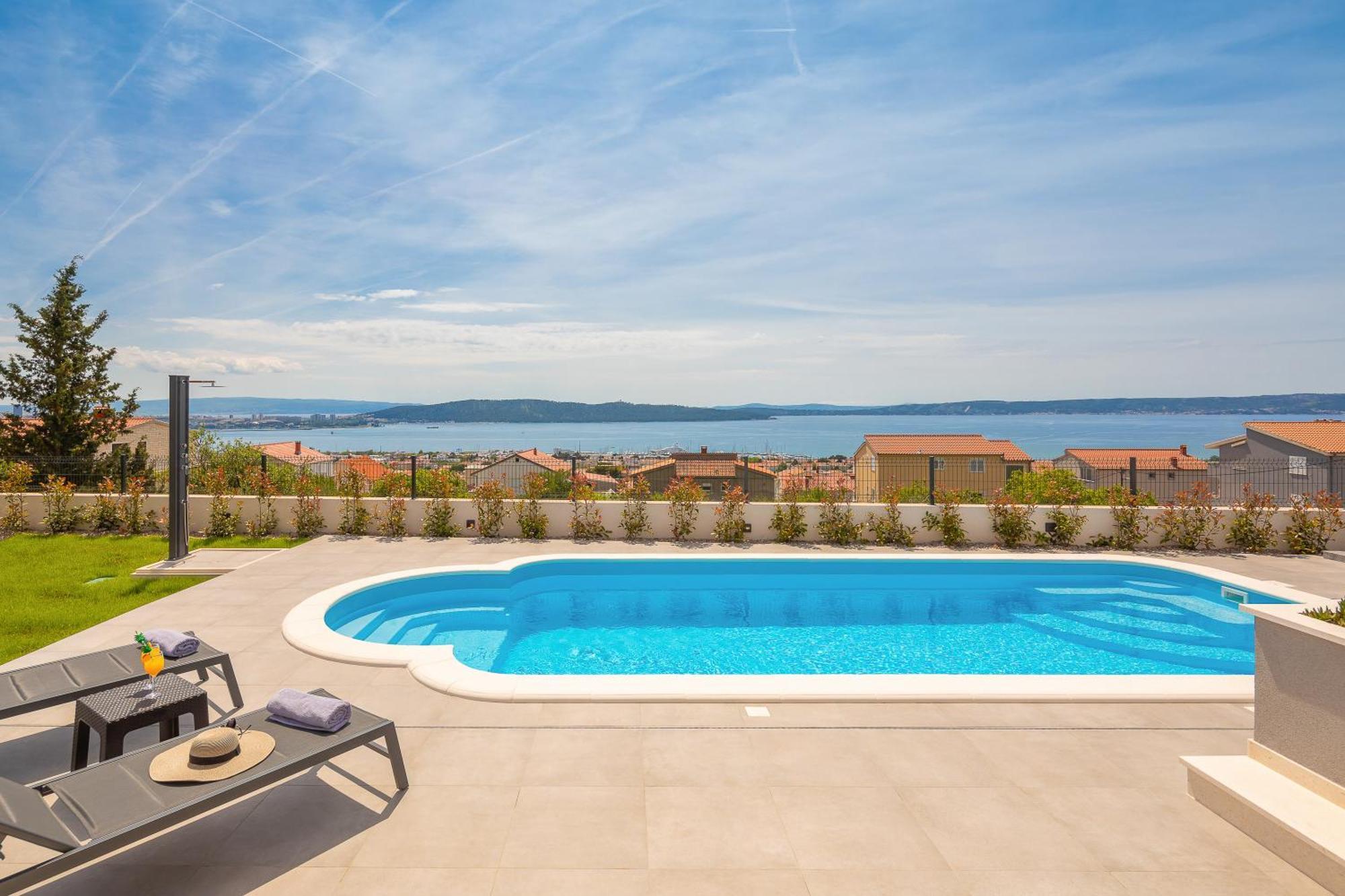 Villa Paradiso Adriatico Kastela Bagian luar foto