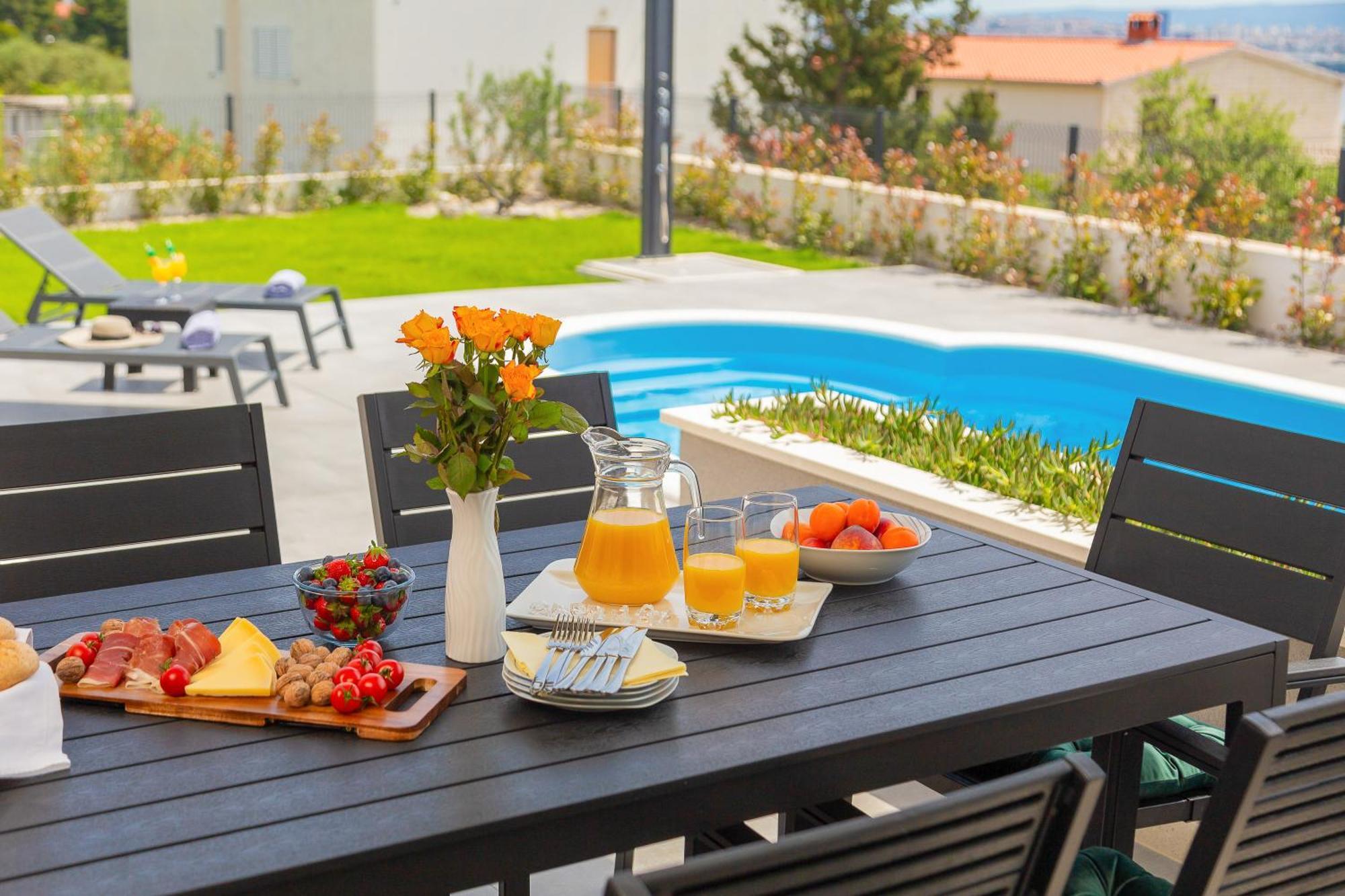 Villa Paradiso Adriatico Kastela Bagian luar foto
