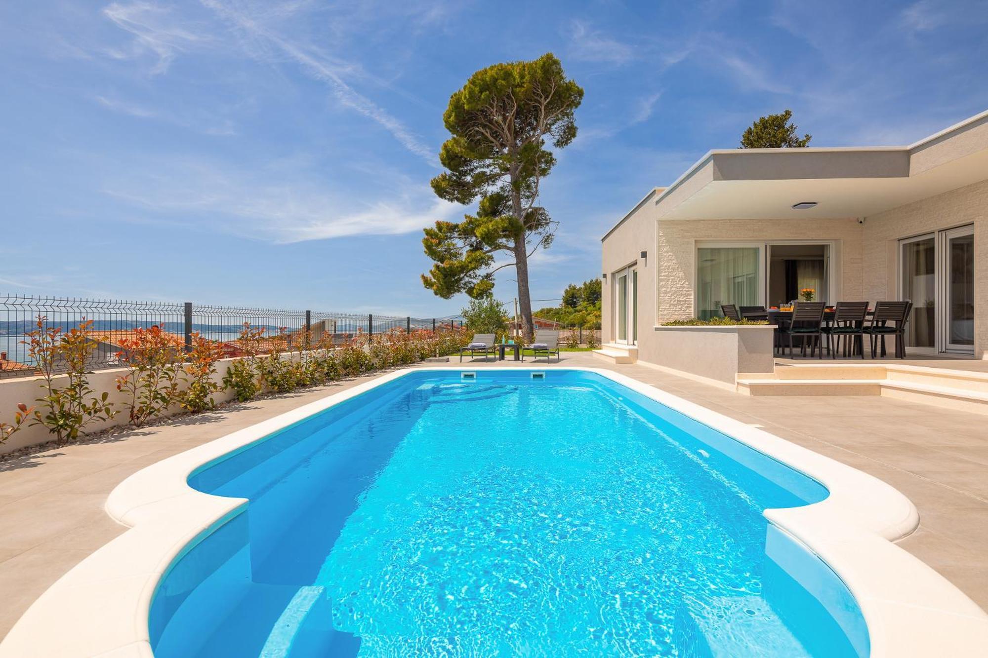 Villa Paradiso Adriatico Kastela Bagian luar foto