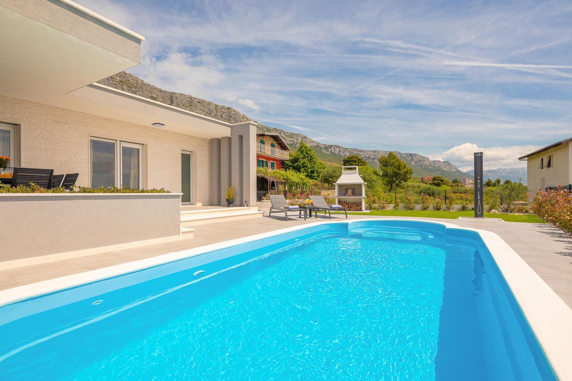Villa Paradiso Adriatico Kastela Bagian luar foto