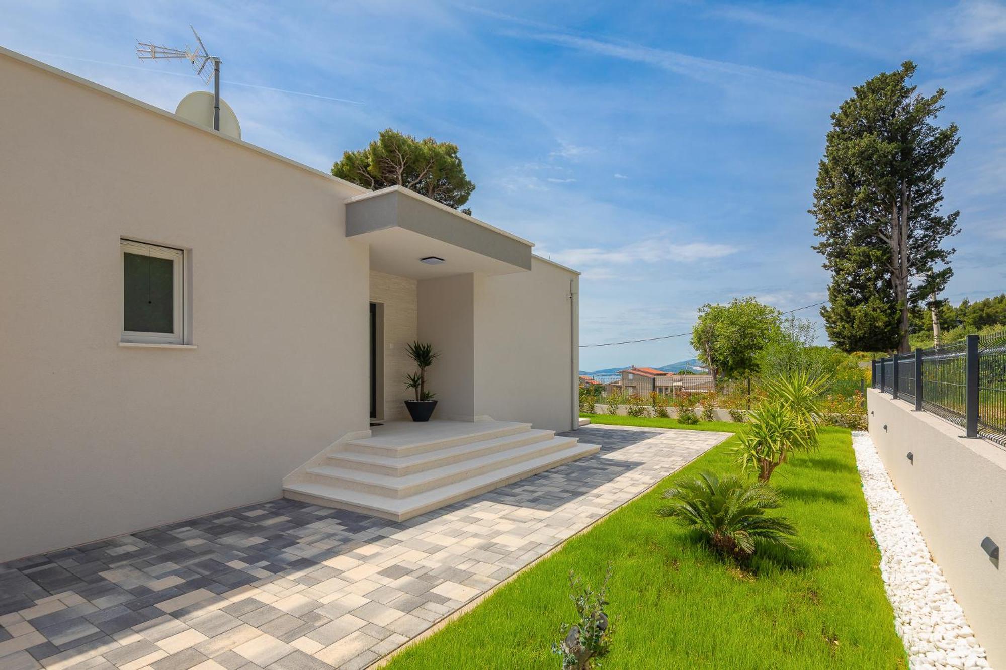 Villa Paradiso Adriatico Kastela Bagian luar foto