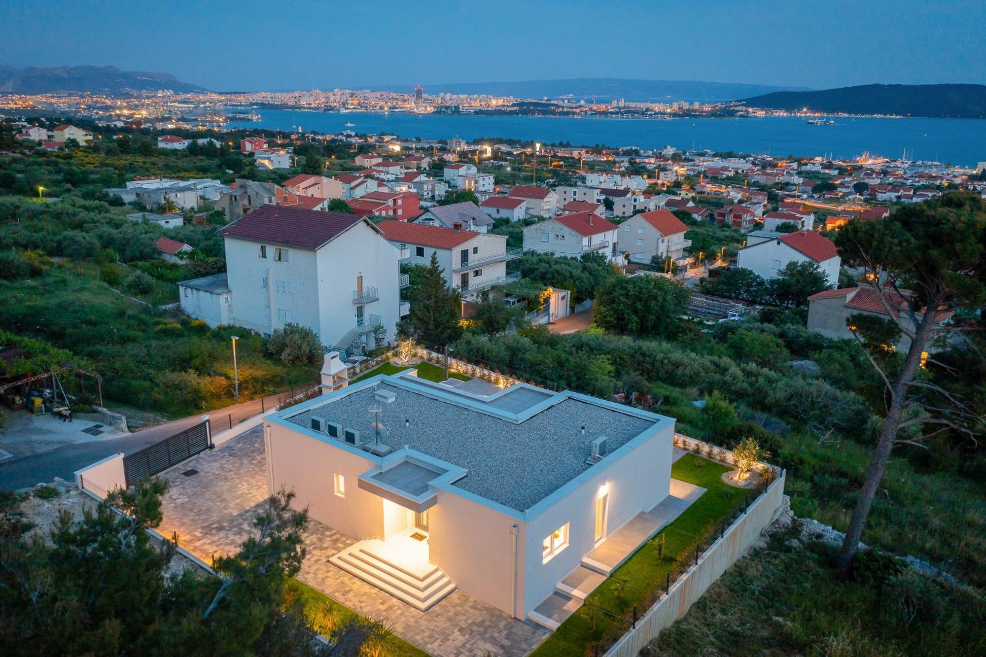 Villa Paradiso Adriatico Kastela Bagian luar foto